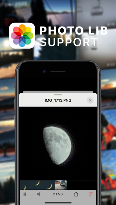 xZoom Cam - PRO Camera iPhone screenshot 9 - Photo & Video app