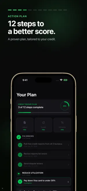 Credit Repair Builder - Credit screenshot 2