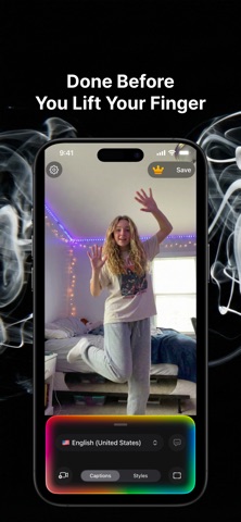 Tello: AI Captions for Video Screenshot 1 of 5