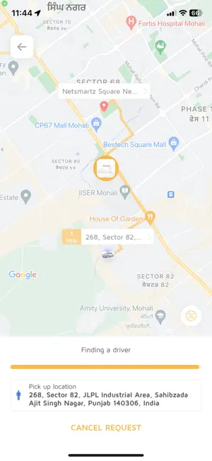 EcoTaxi Customer App screenshot 4