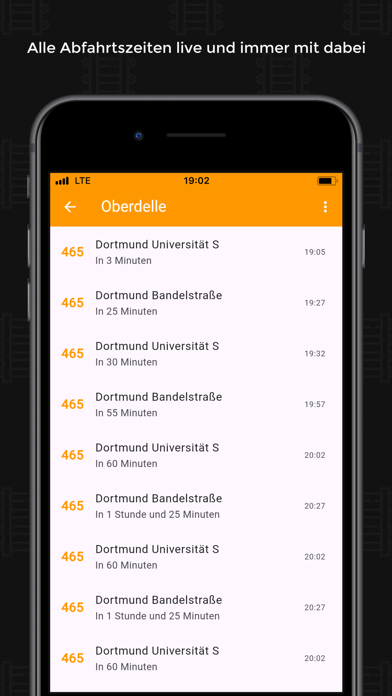 DSW21 Live Fahrplan screenshot