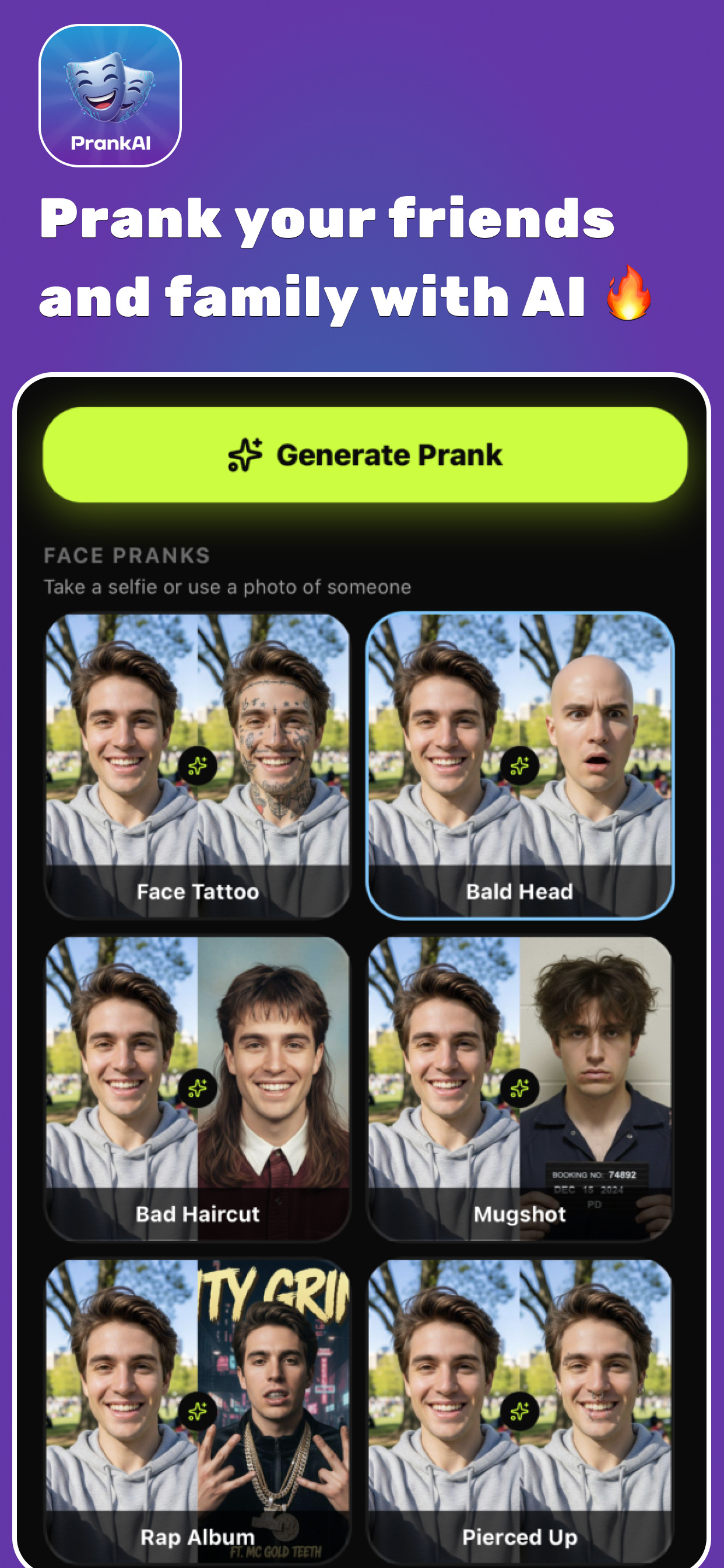 Prank AI - Fake Photo Pranks