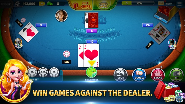 Mega Blackjack Pro screenshot-3