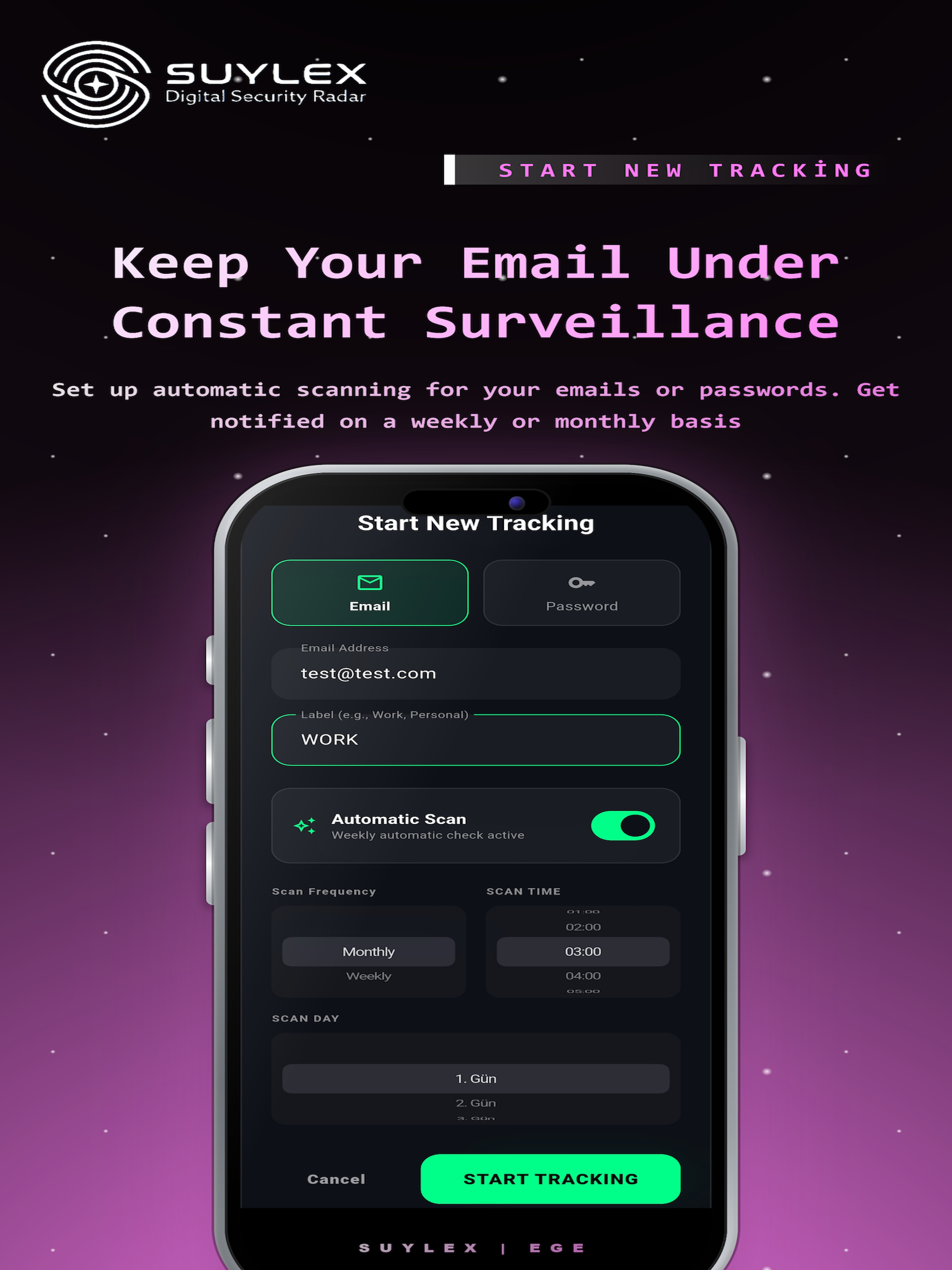 SUYLEX-DIGITAL SECURITY RADAR screenshot 13