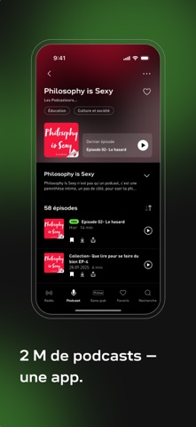 radio.fr - radio et podcast iPhone screenshot 5