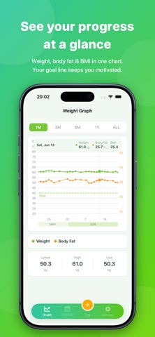 Fitona - Simple Weight Tracker Screenshot 3 of 5
