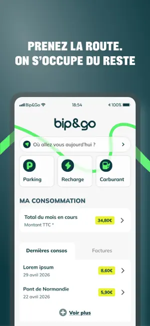 Bip&Go iPhone screenshot 2