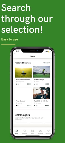Golf Club Spain App screenshot
