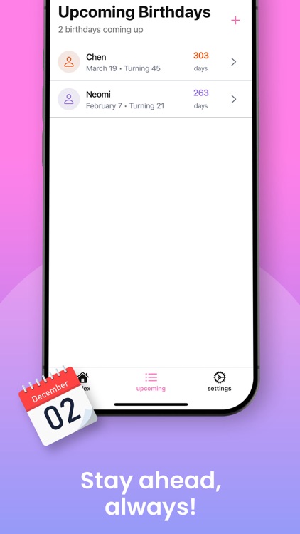 BdayBuzz - Birthday Reminders