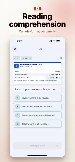 TEF Canada 2026 Exam Prep screenshot 4