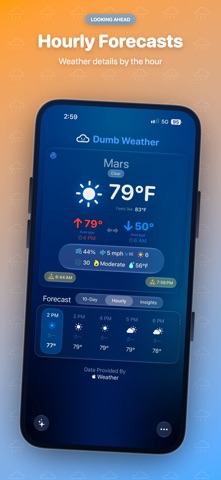 Dumb Weather: Clear & Dry Screenshot 5 of 5