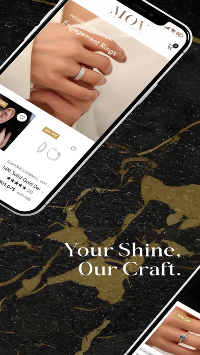 MOV Diamond & Jewelry iPhone screenshot 4 - Shopping app