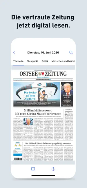 OZ E-Paper: News aus Rostock screenshot 3