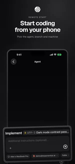 Exponential: Vibecode together screenshot 3