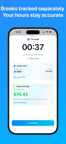 ClockInOut - Hours Tracker screenshot