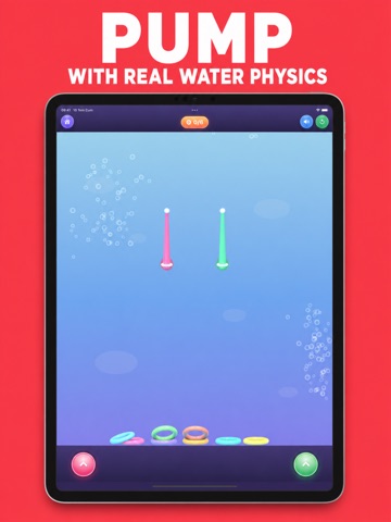 Water Ring Toss: Retro Toy iPad screenshot
