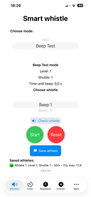 Smart Trainer app screenshot 2
