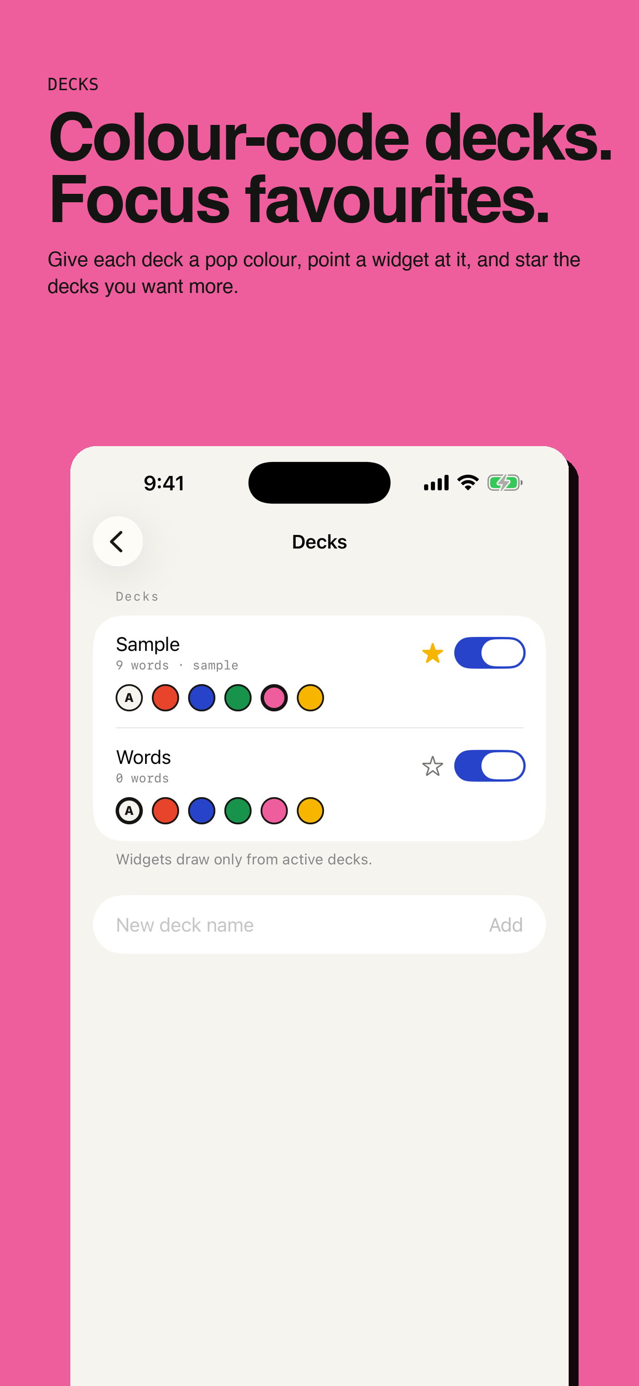 LexWidget: Vocabulary screenshot 4