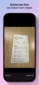 Receipt scanner for Moneybird screenshot