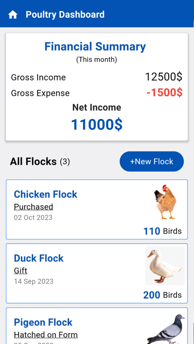Easy Poultry Manager Screenshot