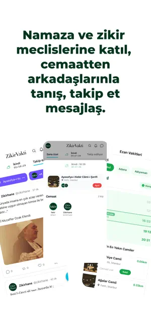 Zikir Vakti: Namaz, Cemaat screenshot 1