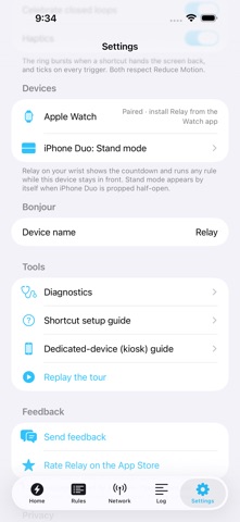 Relay Shortcut Trigger Screenshot 10 of 10
