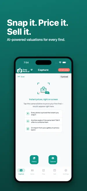 SnapWorth: Photo to Price screenshot 1
