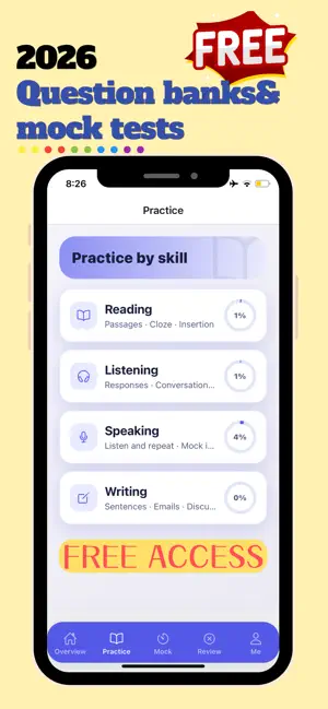LangBand TOEFL screenshot 1