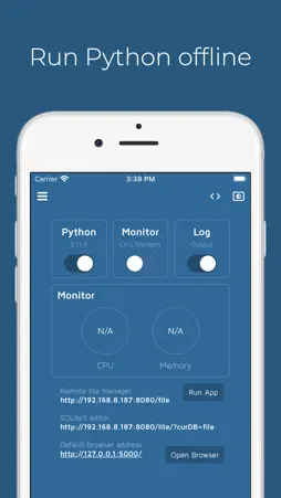 Pythonica: Code and Debug screenshot 1