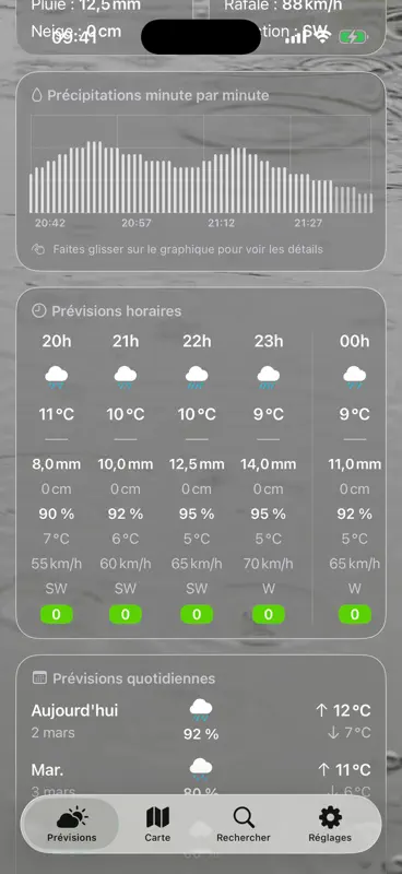 Météo + Radar Pluie en France screenshot 4 of 6