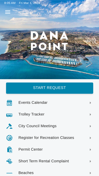 Screenshot #1 pour Dana Point Connect