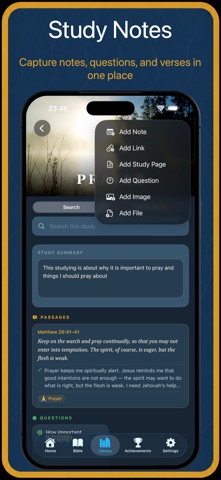 Bible Tracker: Faith & Joy iPhone screenshot