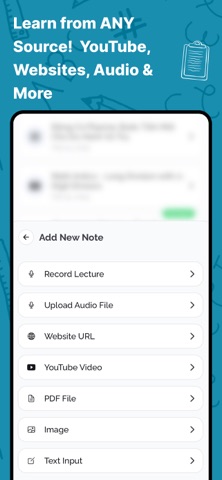 TutorAI: Notes and Homework screenshot