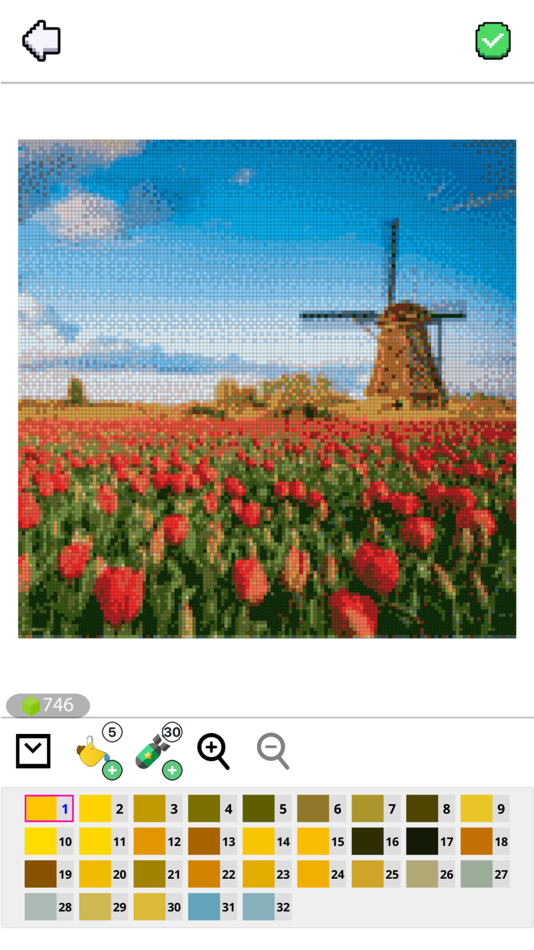 #7. Cross Stitch Color by Number (iOS) 来自: Tho Huynh Ngoc