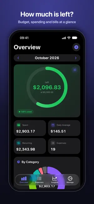 Monatskasse: Budget Tracker screenshot 1