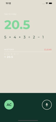 Talkulator AI Voice Calculator screenshot