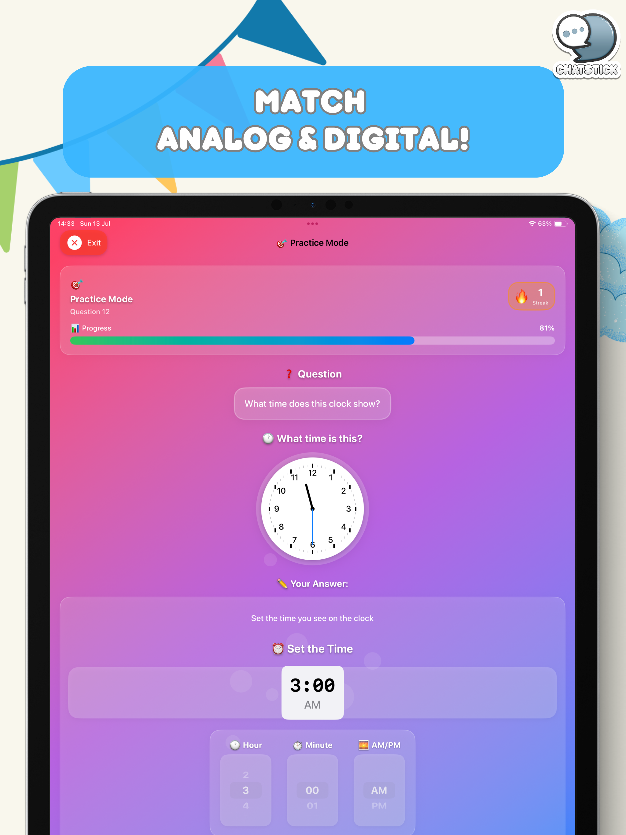 Learn to Tell Time with Fun screenshot 8