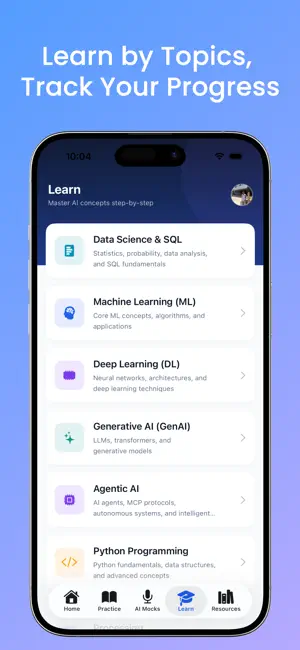 PrepAI - AI/LLM Interview Prep screenshot 4