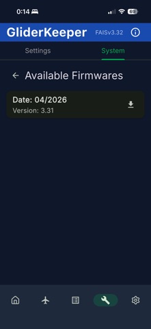 GliderKeeper App screenshot