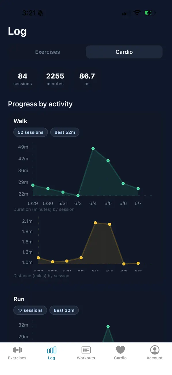 Screenshot #3 pour Progressive Growth Tracker