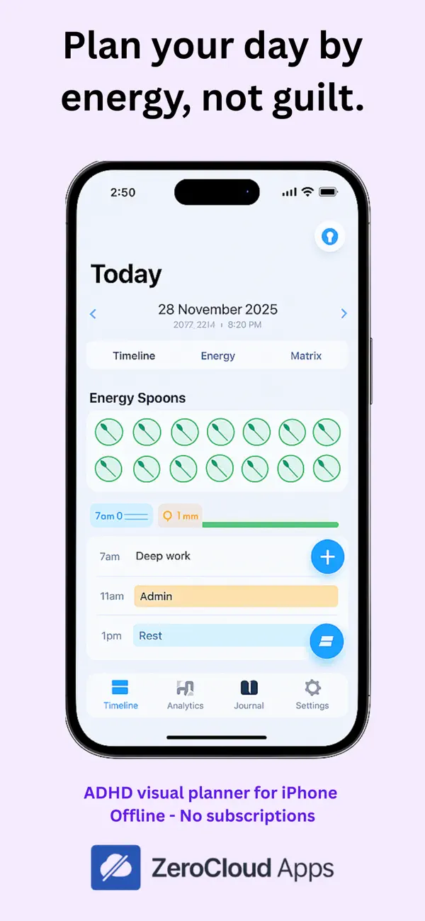 DayChunk – ADHD-Planner Screenshot 1