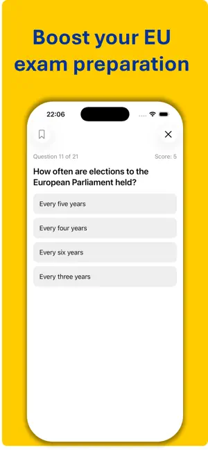EU Quiz for EPSO Preparation screenshot 2