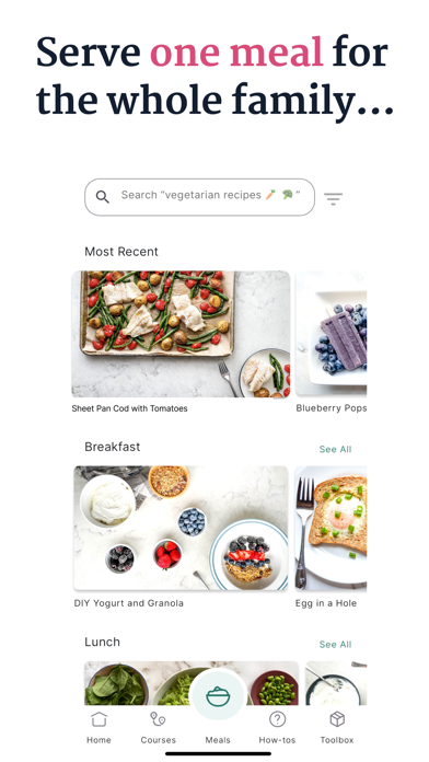 Easy Bites Smart Family Meals Screenshot