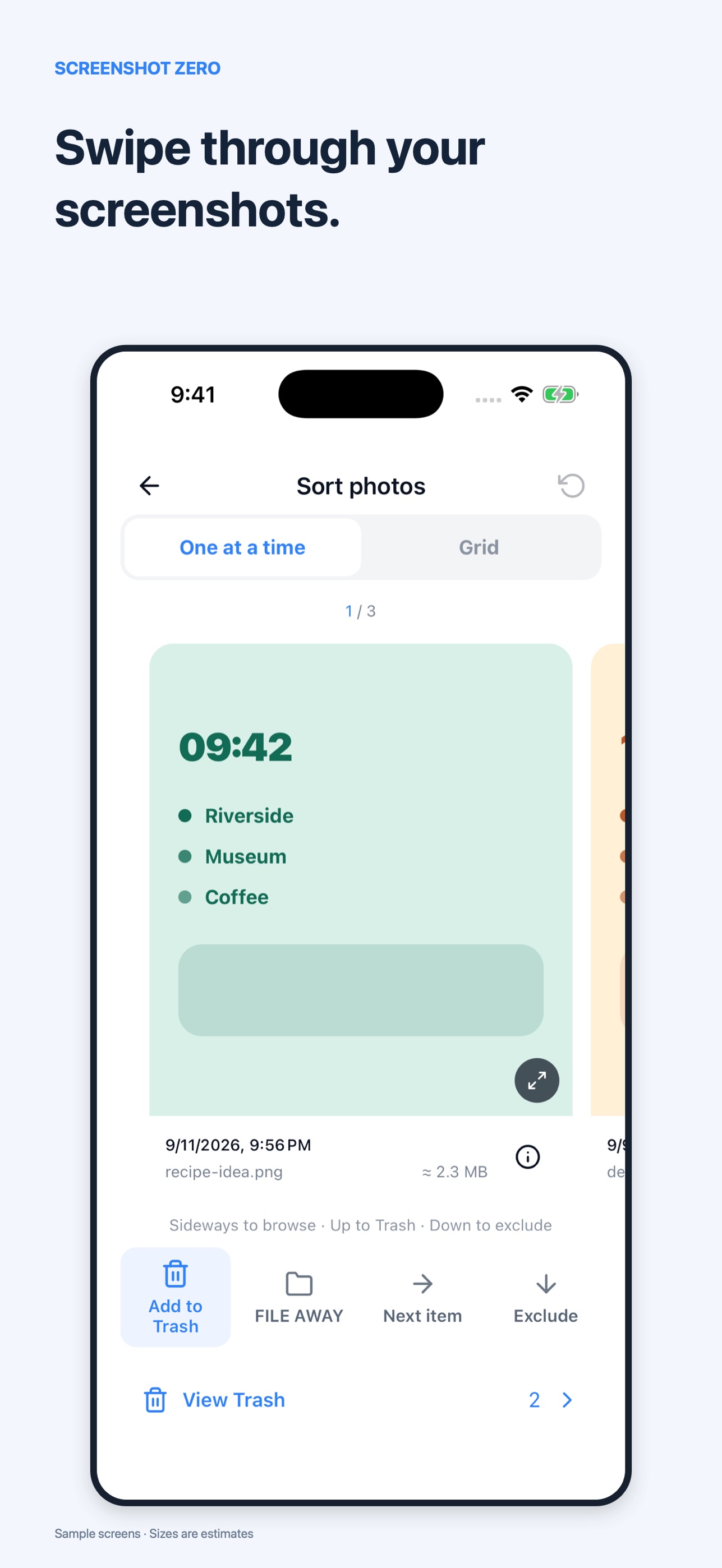 Screenshot 2 of Screenshot Zero Cleaner