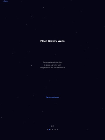 Gravity Arc - A Puzzle Game iPad screenshot