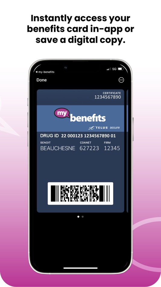 #4. my-benefits (iOS) By: Johnston Group Inc.
