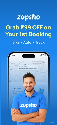 Zopsho: Express Parcel Service screenshot