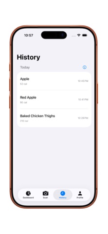 Lens Bite – AI Calorie Scanner Screenshot 1 of 4