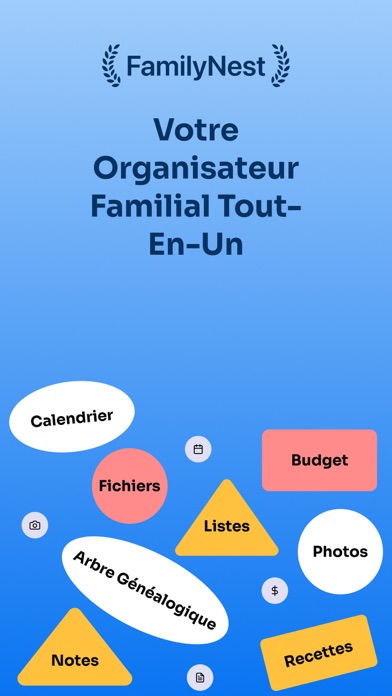Screenshot #1 pour Organisateur Familial