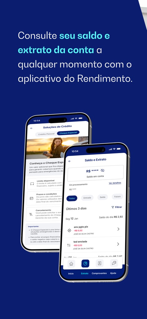 Banco Rendimento - Finance App | MWM